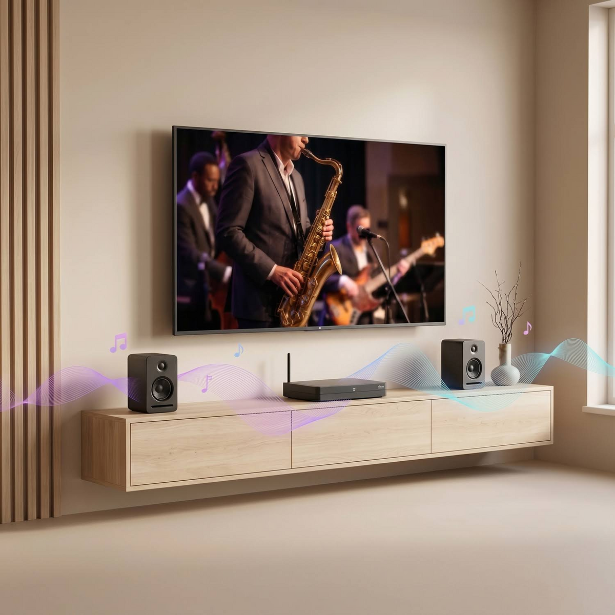 Monaco 2.0 WiSA Home Cinema Speakers (B-Stock)